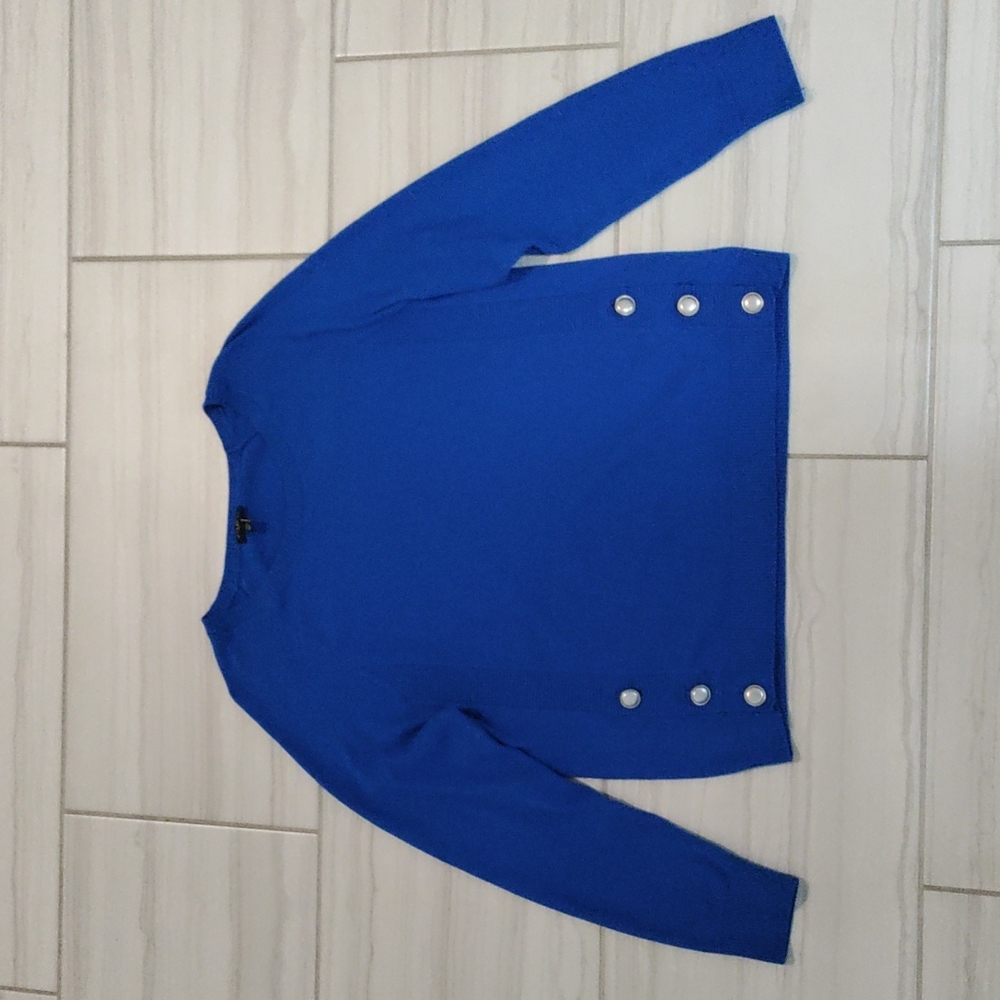 Talbots Brilliant Blue Sweater XLP